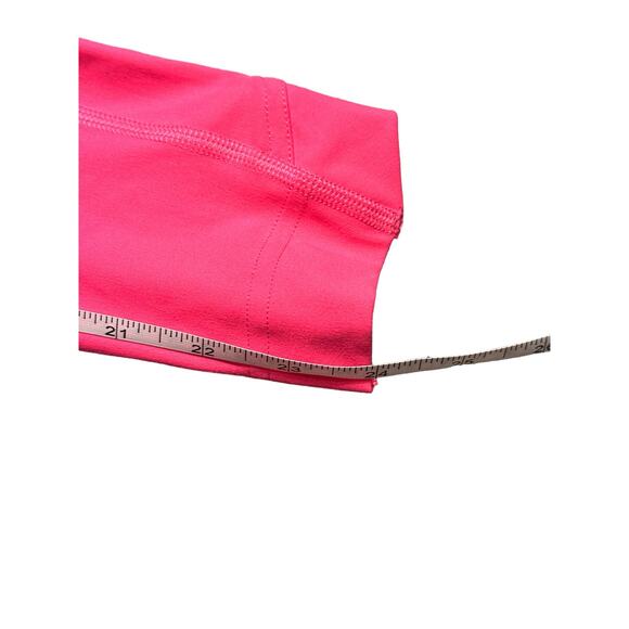 Gymshark High Waisted Crossover Leggings Hot Pink Size XS - Picture 6 of 6